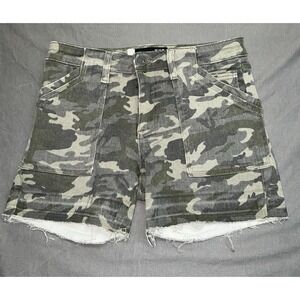 KUT From The Kloth Alice Short Size 0 Camo Pockets Ripped Women's